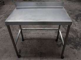 Stainless Steel Mobile Table. - picture1' - Click to enlarge