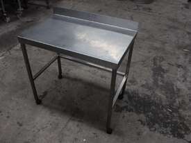 Stainless Steel Mobile Table. - picture2' - Click to enlarge