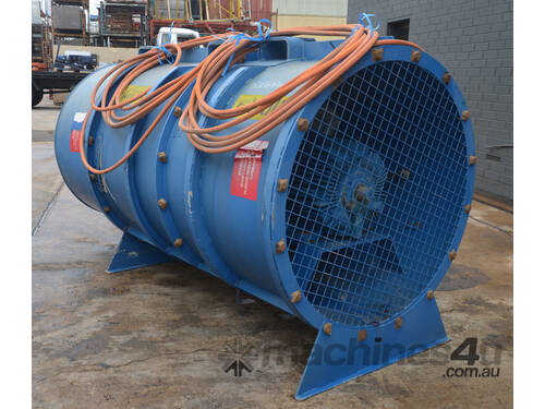 UNDERGROUND MINING VENTILATION UNIT counter rotating dual axial fans 110kW 1000V