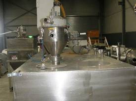 Stainless Steel Vacuum Storage Hopper. - picture1' - Click to enlarge