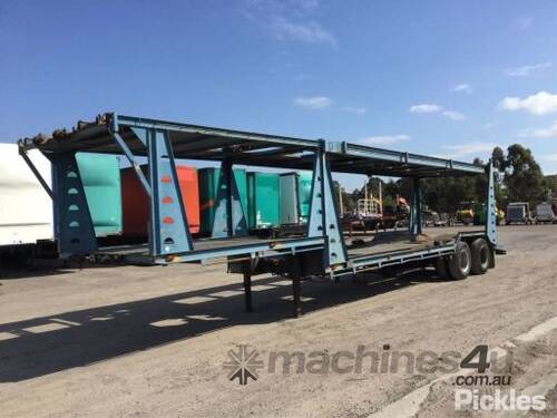 Tandem Axle Car Carrier Trailer