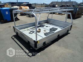 TOYOTA HILUX SINGLE CAB ALUMINUM TRAY WITH TRADE RACK - picture0' - Click to enlarge