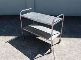 Stainless Steel 2 Tier Trolley. - picture1' - Click to enlarge