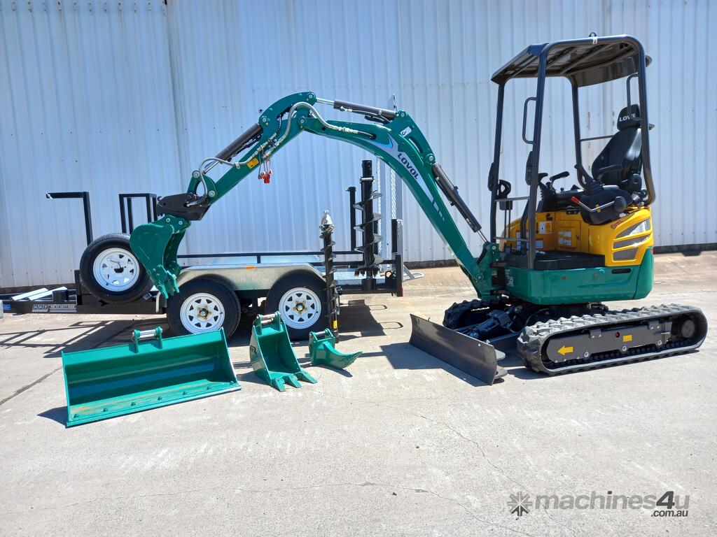 Hire 2020 lovol FR18E Excavator in TOOWOOMBA, QLD