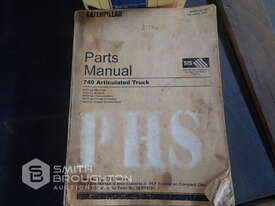 CATERPILLAR 740 ARTICULATED TRUCK SERVICE & PARTS MANUALS - picture0' - Click to enlarge