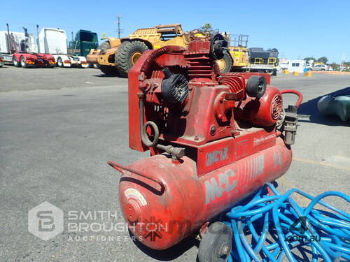 MCMILLAN MC15 240V AIR COMPRESSOR & HOSE