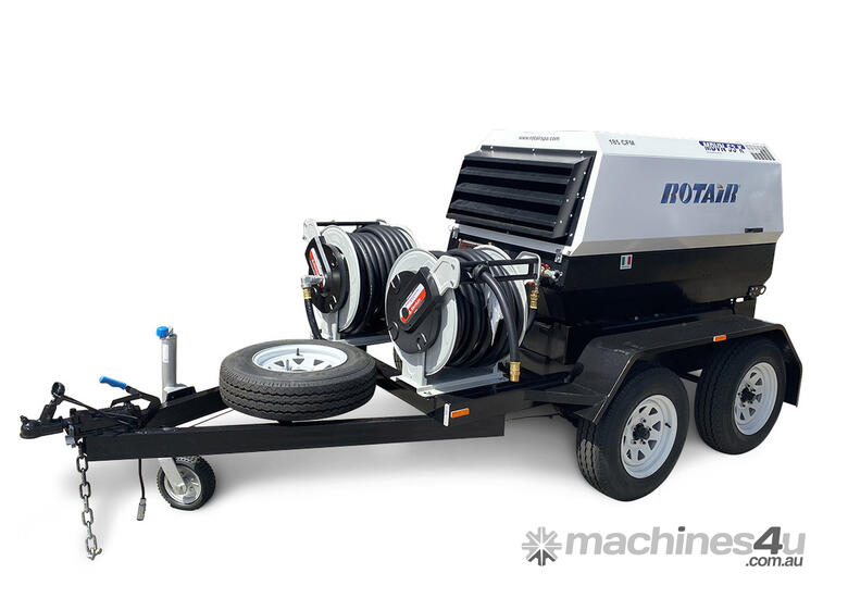 caption Portable Compressor 131HP 400CFM - ROTAIR MDVS 120 P10
