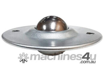 Mild Steel Recessed Flange Mount Ball Transfer 22.225mm Roller Diameter (BTR222MS)
