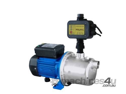 Bromic Waterboy 60L Self Priming Jet Pump 0.75kW 1.0Hp & 3kW Pressure Control