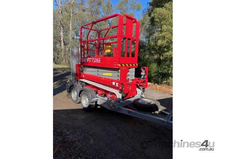 Used 2022 swift As new Swift All Terrain Tracked Scissor Lift with