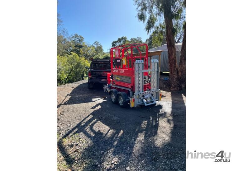 Used 2022 swift As new Swift All Terrain Tracked Scissor Lift with
