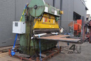 Bliss welded 30t mechanical press brake bending folder Autobend backstop