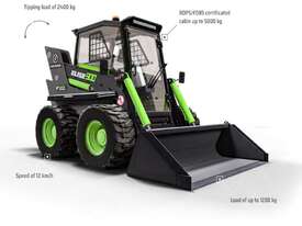 Electric Skid Steer Loader - First Green ELISE 900 - picture0' - Click to enlarge