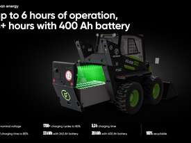 Electric Skid Steer Loader - First Green ELISE 900 - picture2' - Click to enlarge