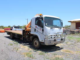  ISUZU FH FSR 850,  4x2, DAY CAB, TRAY TOP WITH HIAB CRANE - picture0' - Click to enlarge