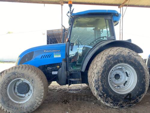 Landini 5-100H Cab Tractor special wheels, Great for Orchards or Vineyards Clearing Sale