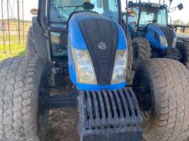 Landini 5-100H Cab Tractor special wheels, Great for Orchards or Vineyards Clearing Sale - picture0' - Click to enlarge