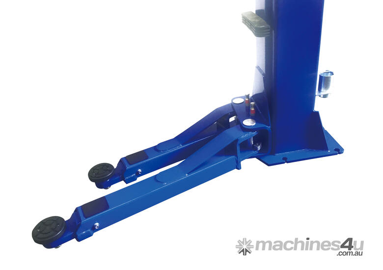 caption BulletPro 2 Post Clear Floor Lift - BP40M: 4-Ton Capacity, Truck Adaptors Included