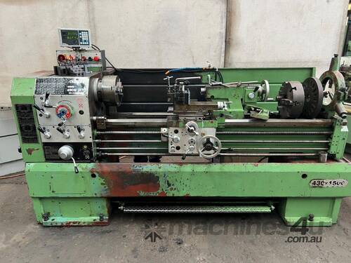 Charles CH430 x 1500 lathe with DRO 