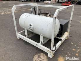 Ex Council -Emulsion Sprayer Its designed to be fitted on the rear of a tray back truck or ute and u - picture0' - Click to enlarge