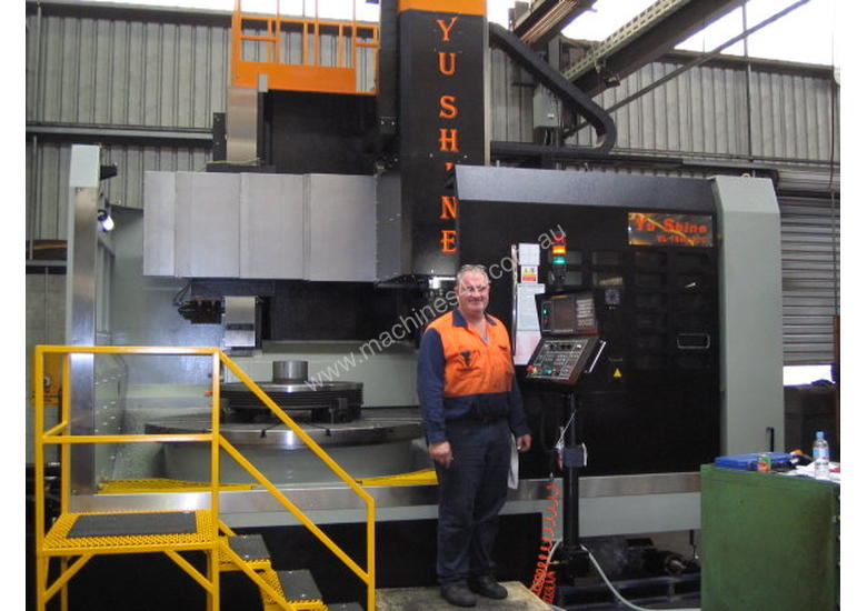 caption Yu Shine CNC Vertical Borers