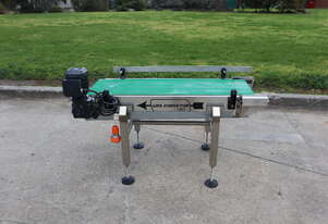 Contech Stainless Steel Belt Conveyor - 1.25m long