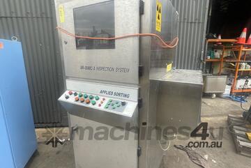 Applied Sorting Technologies X?Ray Inspection Contaminant Detection Conveyor System XR-3000C-3