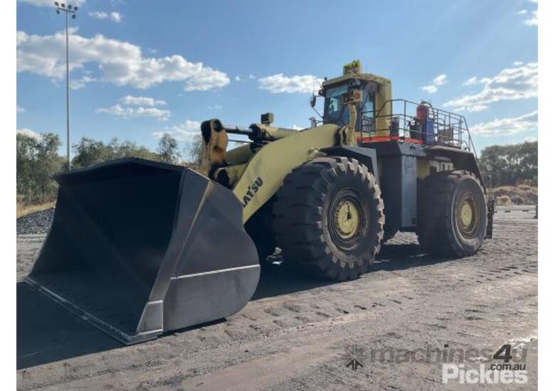 Used Komatsu Komatsu Wa Loader Wheeled Wheel Loader In Listed On