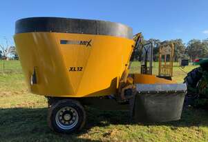 AUSMIX FT-XL12 HD VERTICAL FEED MIXER + 1.0M ELEVATOR (12.0M3)