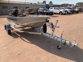 Horizon 370 Pathfinder Aluminium Fishing Boat and Trailer - picture0' - Click to enlarge