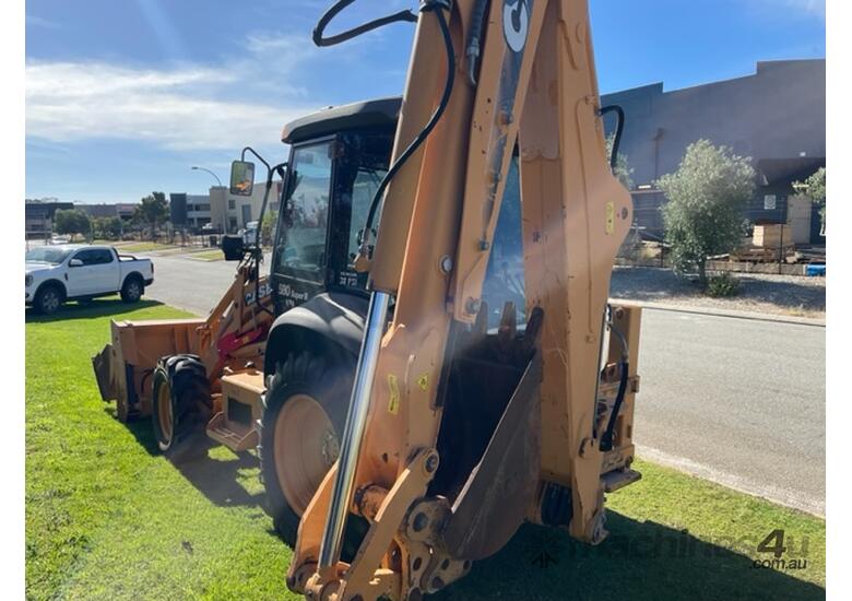 caption Backhoe Case 580 Super R 1657 hours Ex-govt 4 in 1 bucket Extender Hoe 2010