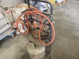 LPG Burner and Regulator with Gas Bottle Stand - picture0' - Click to enlarge