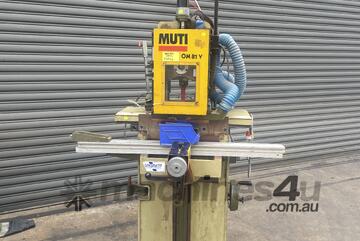 MUTI OM B1 V Mortiser Motise Mortice Swing Chisel machine Wood timber woodworking Carpenter