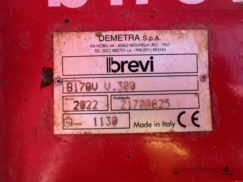 Used 2022 Demtra Brevi 2022 Demtra Brevi B170V Rotary Hoe Farm ...