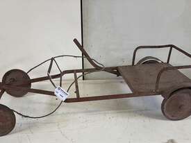 VINTAGE METAL GO-KART - picture0' - Click to enlarge