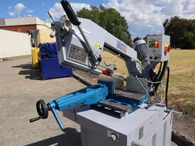 Swivel Head Dual Mitre Metal Cutting Band Saw with Conveyor - Hafco EB-330DSC - picture1' - Click to enlarge
