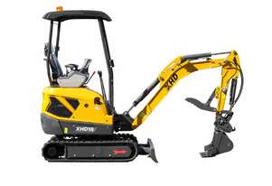 XHD18 1.8 Ton Mini Excavator With Kubota Engine expandable tracks hydraulic quick hitch