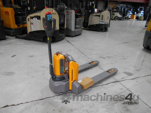 caption FORKPAC - JUNGHEINRICH AME15 PEDESTRIAN PALLET MOVER - Hire