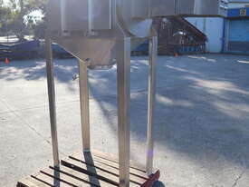 Tall Stainless Steel Rotary Sifter - 500mm Diameter - picture0' - Click to enlarge