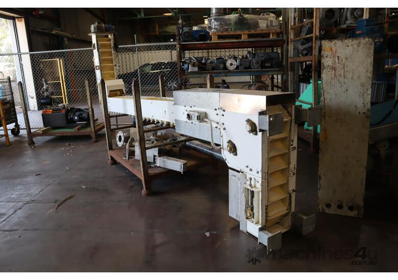 caption Motorised Bucket Elevator Conveyor with Spares - 4.5m High