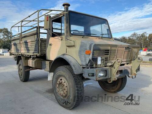 1984 Mercedes Benz Unimog UL1700L Dropside 4x4 Cargo Truck