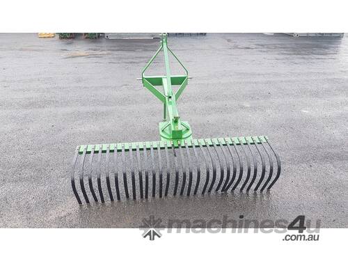caption AgKing - Stick Rake: 6ft, 1800mm - Multiple Sizes Available