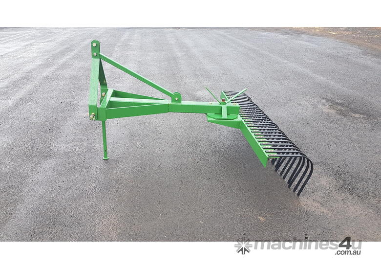 caption AgKing - Stick Rake: 6ft, 1800mm - Multiple Sizes Available