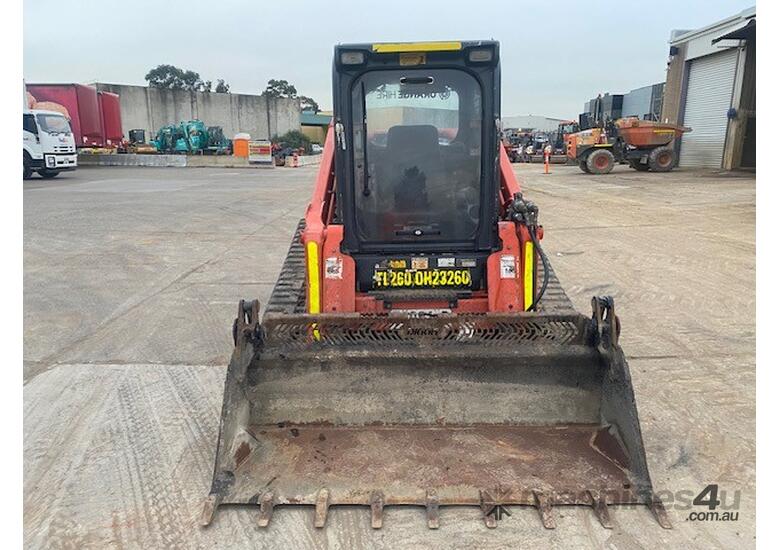 caption KUBOTA SVL95-2 Rubber Tracked Skid Steer