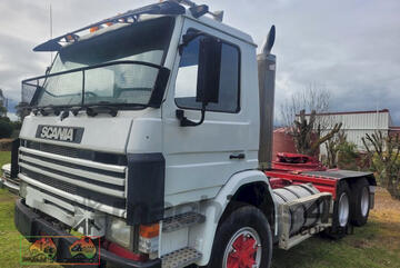 (8294) 1990 Scania P113-360 Prime Mover (Kyvalley, VIC)