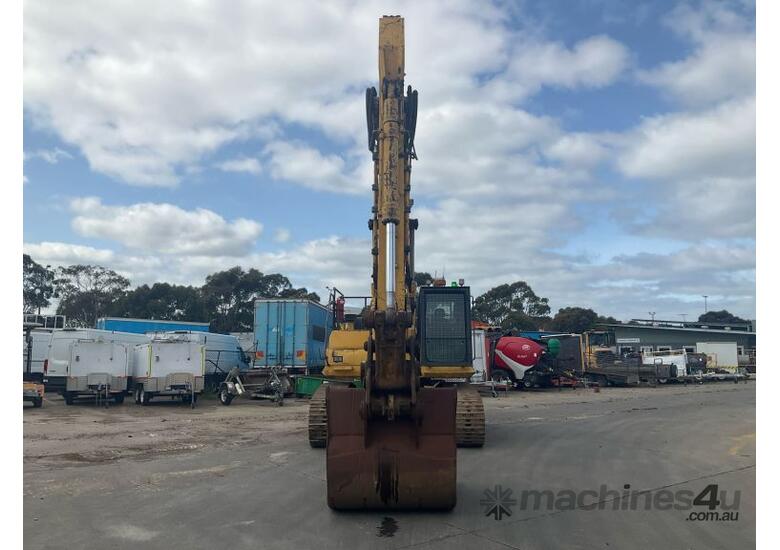 caption Komatsu PC300-7 Excavator