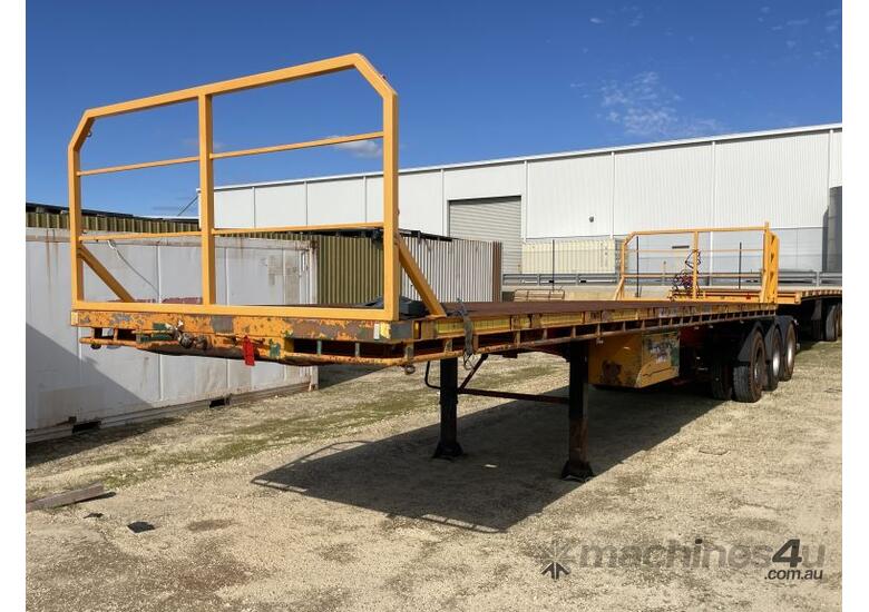 Buy Used 1988 1988 Unknown Tri Axle Flat Top A Trailer Trailers in