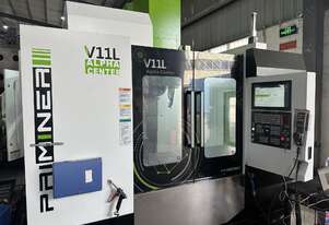 PRIMINER - V11L (1100mm X- Axis) (Siemens or Fanuc or Heidenhain) (2 Year Warranty)