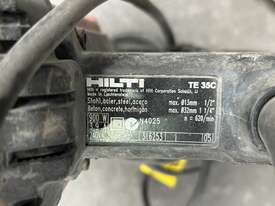 Hilti TE 35C Rotary Hammer - picture1' - Click to enlarge