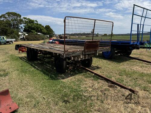 Dual Axle Hay Trailer